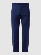 Slim fit pantalon met wol, model 'Mercer'