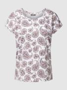 T-shirt met all-over motief