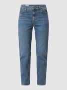 Straight fit jeans met stretch