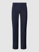 Slim fit broek met steekzak, model 'LOU'