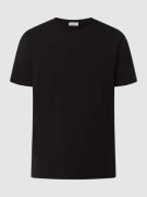 T-shirt in effen design, model 'MAARKOS'
