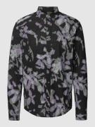 Relaxed fit vrijetijdsoverhemd met all-over print