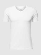 T-shirt met V-hals