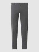 Slim fit stoffen broek met stretch, model 'CiBrody'