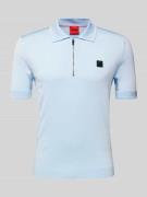 Regular fit poloshirt met labelpatch, model 'Sayfong'