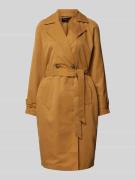 Trenchcoat met strikceintuur, model 'LOU'