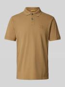 Regular fit poloshirt met logostitching