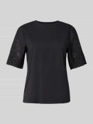 T-shirt met broderie anglaise, model 'YASLEX'