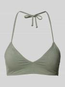 Bikinitop met halter, model 'SHINY WAVE'