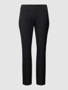 Skinny fit stoffen broek met naadritssluiting, model 'KESLINA'