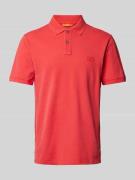 Regular fit poloshirt met logostitching