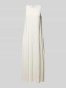 Maxi-jurk met ronde hals, model 'SUPREMO'