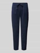 Tapered fit stoffen broek met verkort model, model 'RIZET'