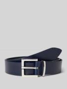 Leren riem in effen design