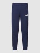 Sweatpants met labelprint