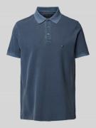 Regular fit poloshirt met logostitching