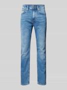 Slim fit jeans in 5-pocketmodel, model 'Nelio'