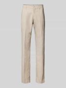 Pantalon van linnenmix, model 'Pure'