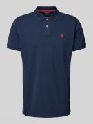 Poloshirt met labelstitching