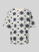 T-shirt met ronde hals