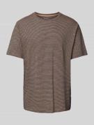 Regular fit T-shirt met ronde hals, model 'Narrow'