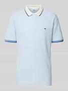 Regular fit poloshirt met contrastgarnering