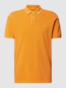 Poloshirt met labeldetail