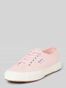 Sneakers met labeldetail