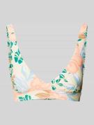 Bikinitop met all-over motiefprint