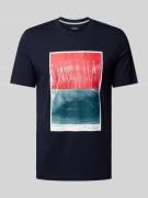 T-shirt met motiefprint, model 'Photoprint Box'