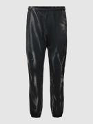 Sweatpants met batiklook, model 'Max Washed Loose Jogger'