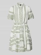 Mini-jurk met all-over motief, model 'DICTHE'