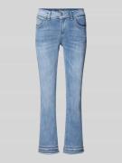 Flared jeans in verkorte pasvorm, model 'LAURA'