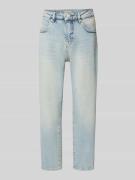 Mom fit jeans met riemlussen, model 'Momito fresh'