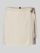 High waist minirok met strikceintuur, model 'MYMILO'