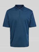 Regular fit poloshirt met logostitching