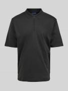 Regular fit poloshirt met logostitching