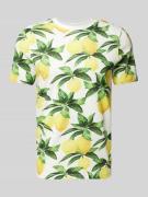 T-shirt met all-over motief