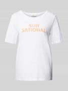 T-shirt met statementprint