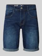 Korte regular fit jeans in 5-pocketmodel, model 'BULLSEYE'