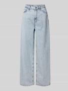 Wide leg jeans in 5-pocketmodel, model 'Kaily'