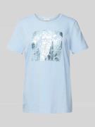 T-shirt met motiefprint