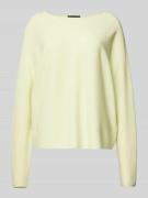 Gebreide pullover met ronde hals, model 'MELISE'