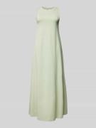 Midi-jurk met ronde hals, model 'ELSANNE'