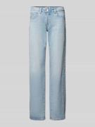 Low waist straight leg jeans in 5-pocketmodel, model 'SOPHIE'