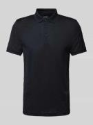 Regular fit poloshirt met korte knoopsluiting, model 'Blake'