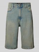 Regular fit korte jeans met labelstitching, model 'ALCOA'