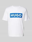 T-shirt met logoprint, model 'Nico'