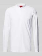 Extra slim fit zakelijk overhemd met maokraag, model 'ENRIQUE'