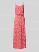 Maxi-jurk met spaghettibandjes, model 'NOVA LIFE'